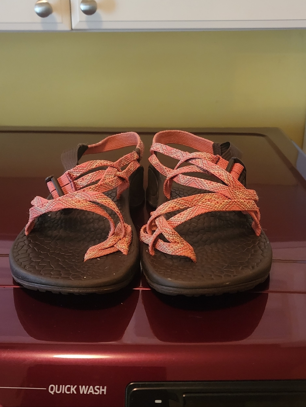 Chaco Womens Sandals Size 10 / GUC / Orange & Brown
